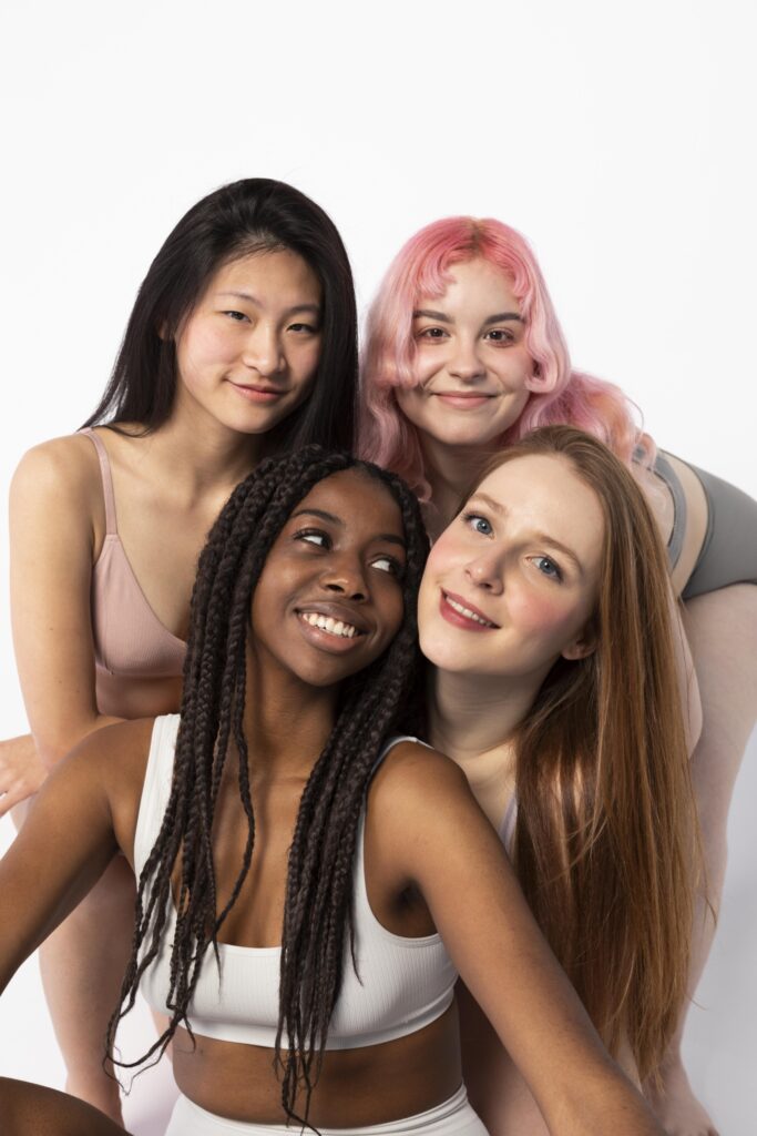 group women showing different types beauty scaled 1