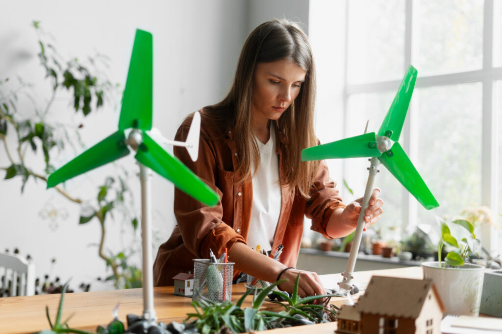 Des professionnels de la tech qui tentent d'atteindre des objectifs ambitieux en matière de développement durable