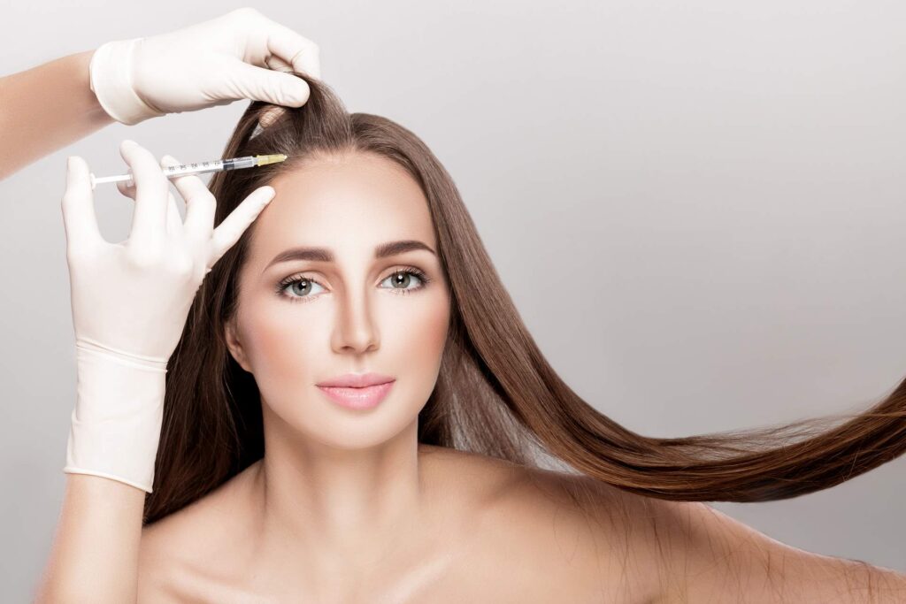 Is a Forehead Lift Possible with Hairline Augmentation: Practical Approaches to Facial Feminization 2 hairline 1